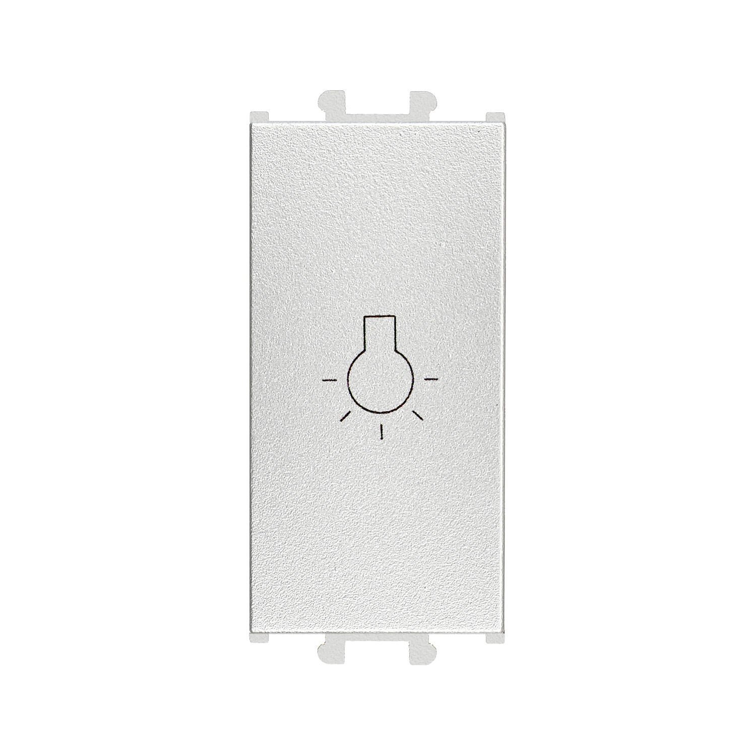 Günsan Domino Gümüş Vidalı Liht Anahtar - 1M - 16AX 250V