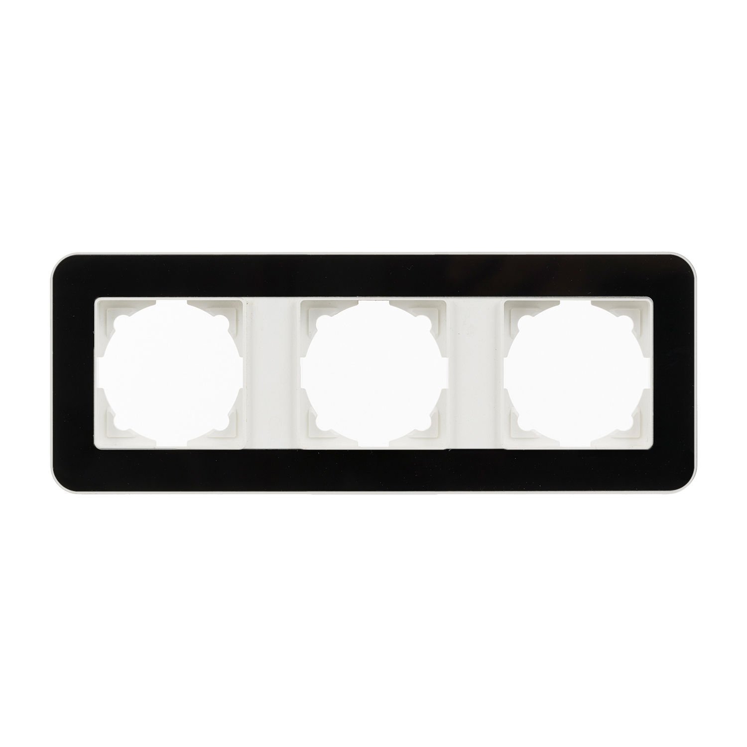 Günsan Radius Fildişi Beyazı & Jet Black Üçlü Çerçeve