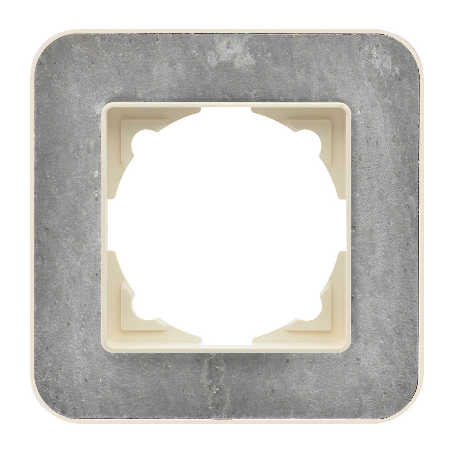Günsan Radius Krem & Silver Gray Tekli Çerçeve