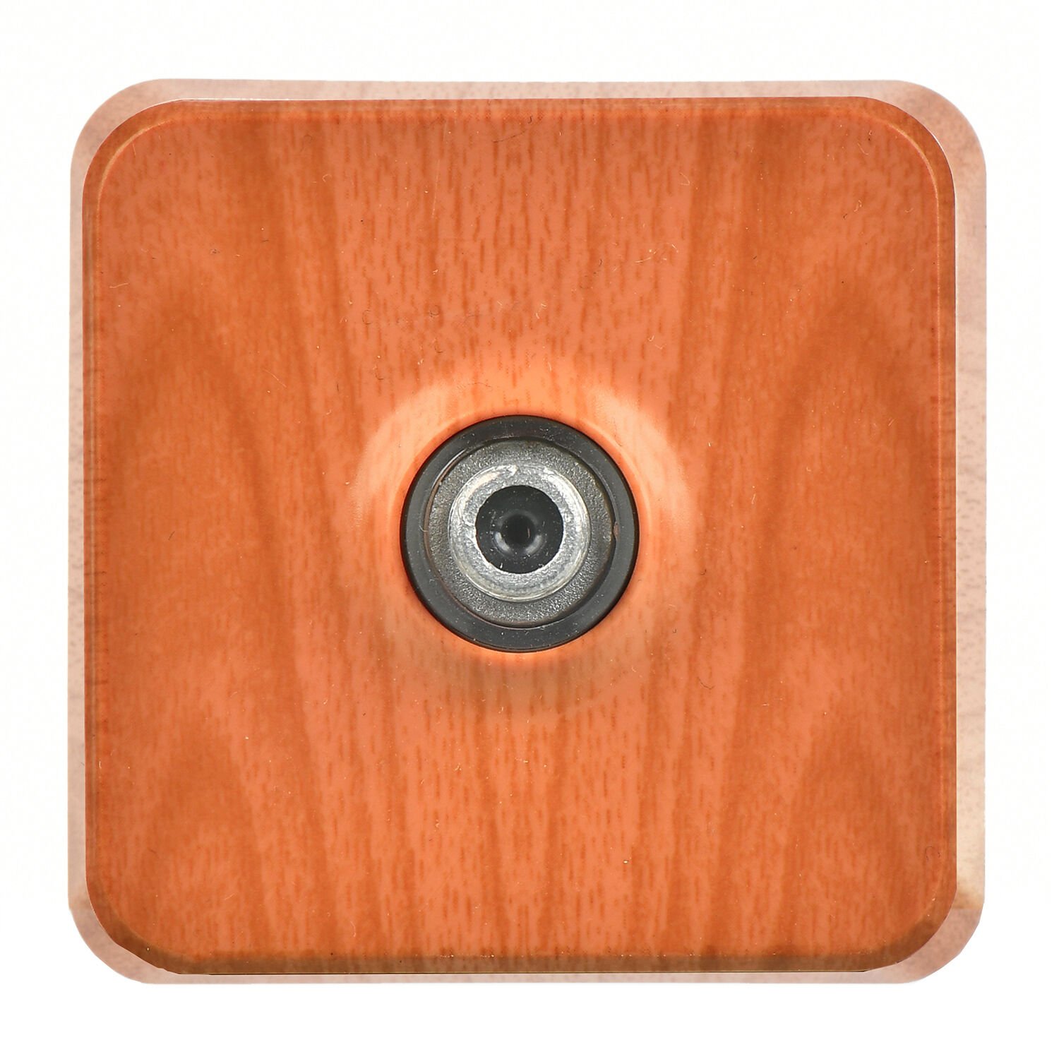 Günsan Fantasy Meşe Tekli Uydu Prizi F Konnektörlü (Geçişli-Sonlu)