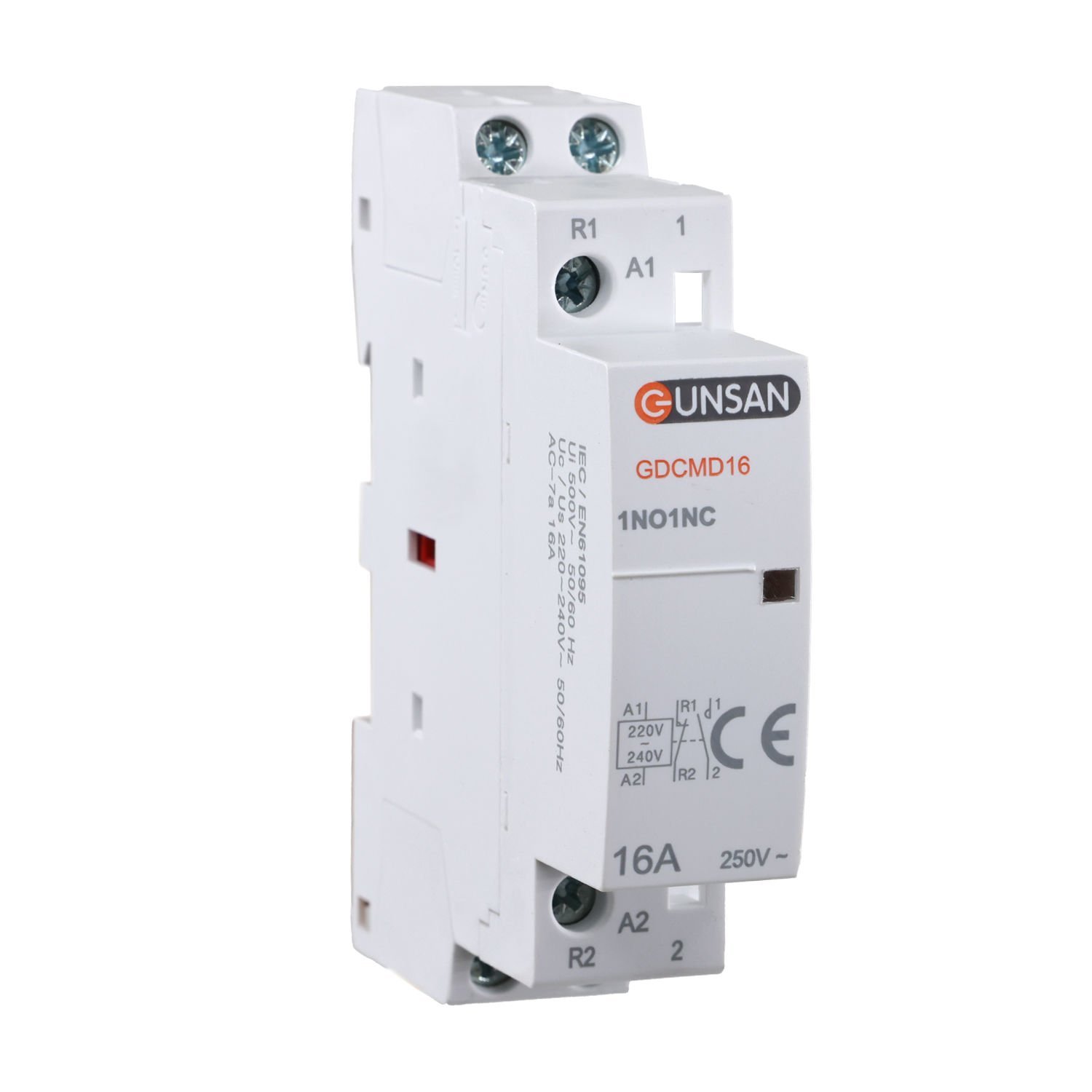 Günsan Valta Modüler Kontaktör 16A 2P 1NO+1NC