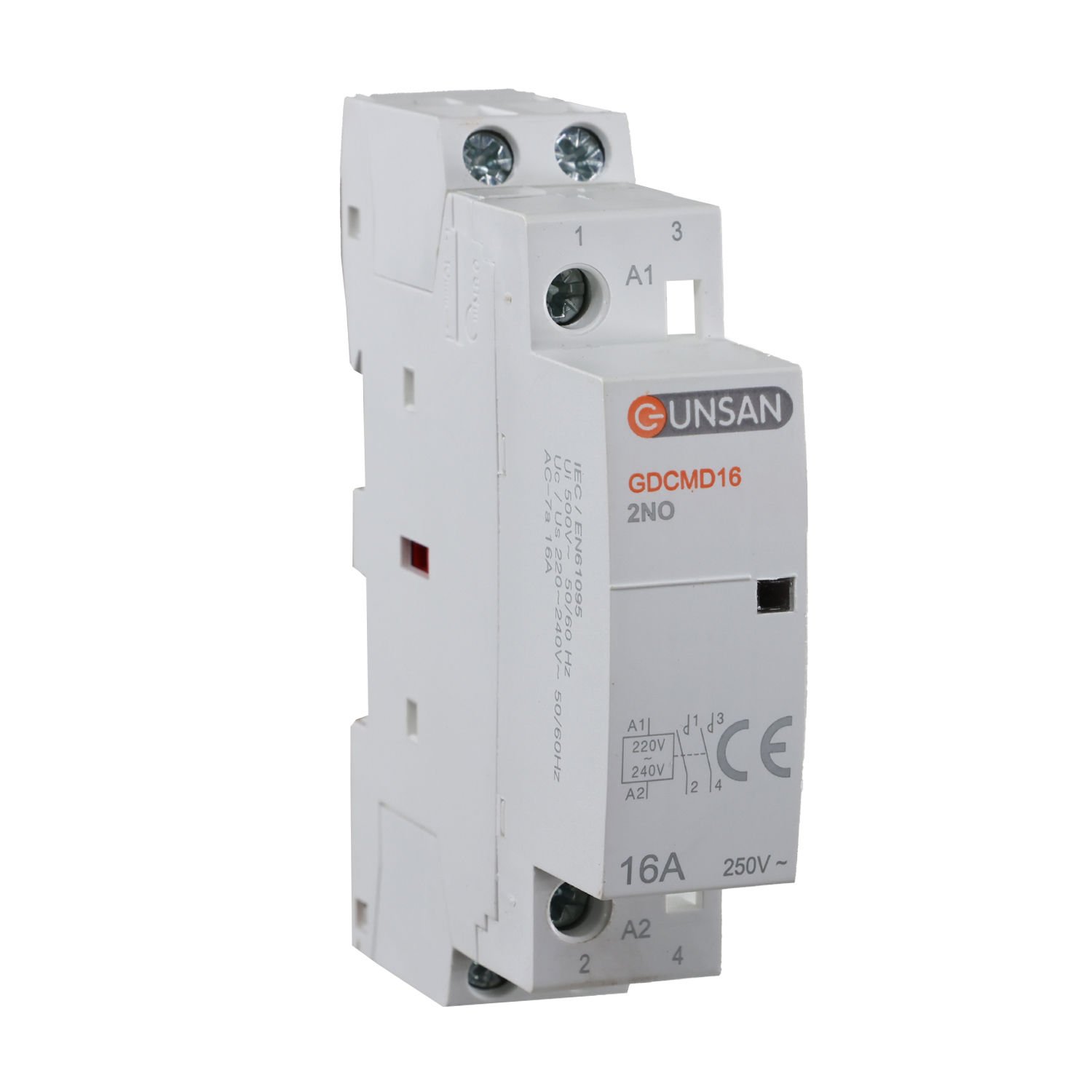 Günsan Valta Modüler Kontaktör 16A 2P 2NO