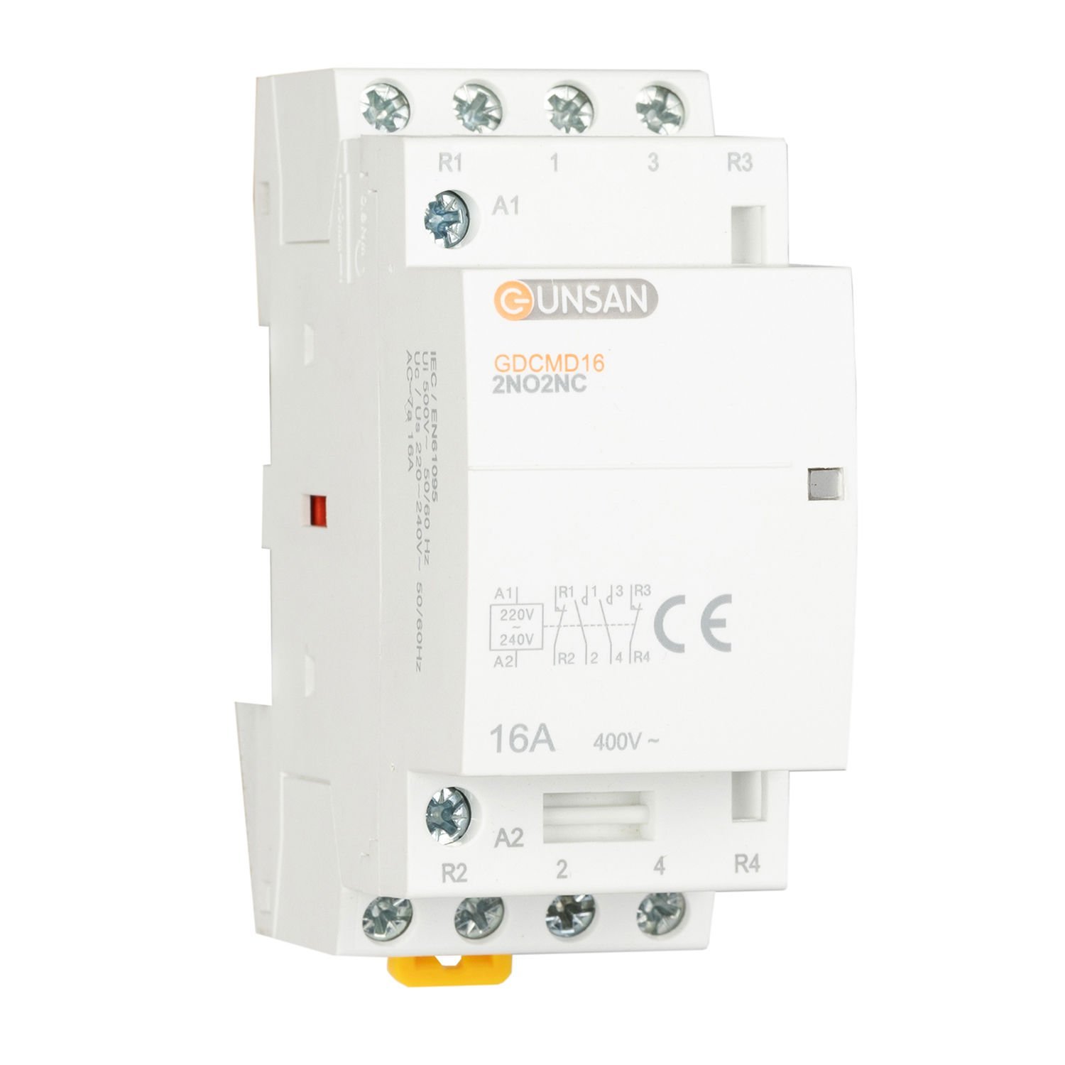 Günsan Valta Modüler Kontaktör 16A 4P 4NO