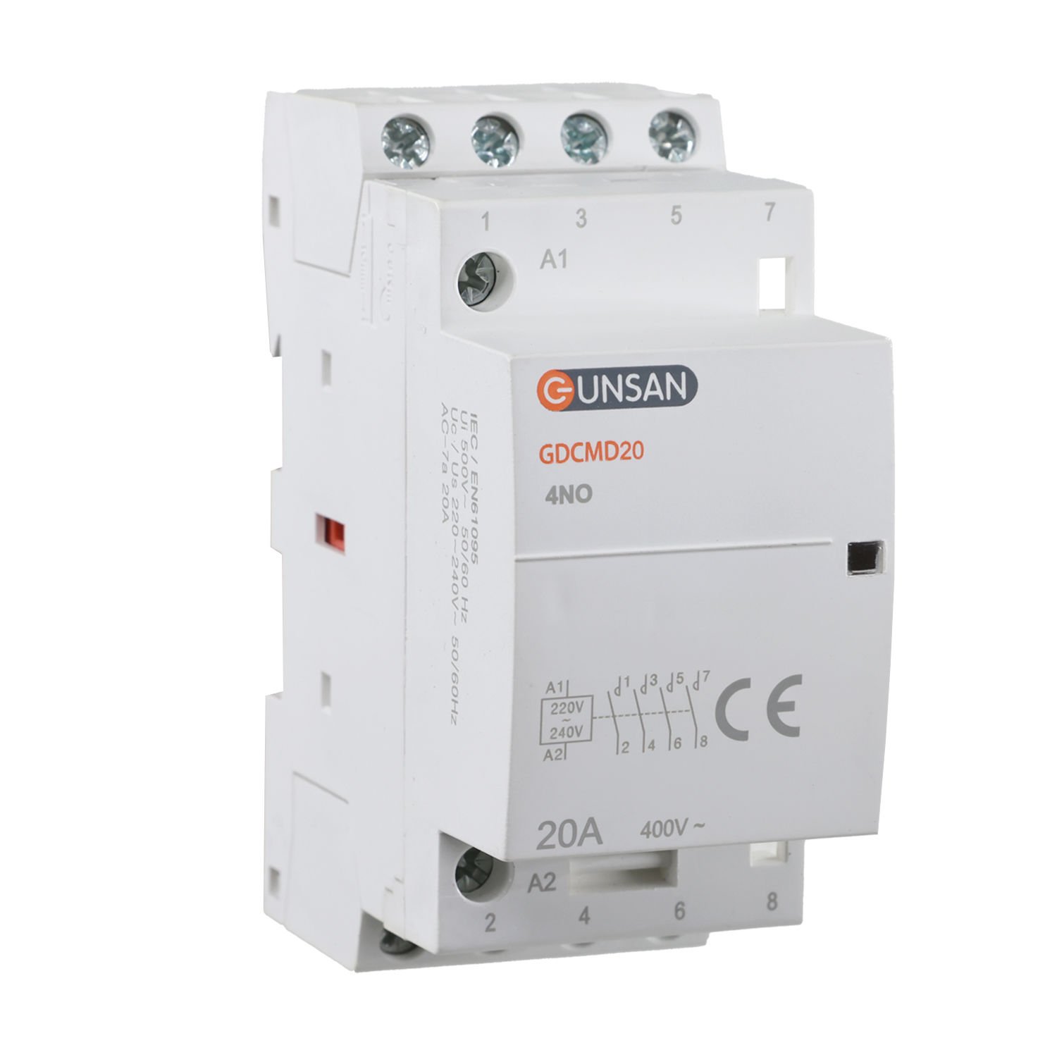 Günsan Valta Modüler Kontaktör 20A 4P 4NO