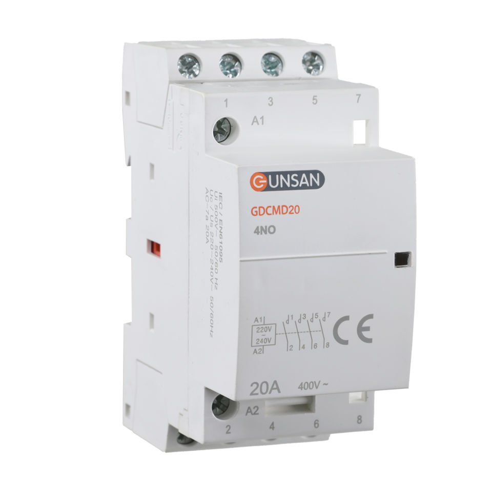 Günsan Valta Modüler Kontaktör 20A 4P 4NO