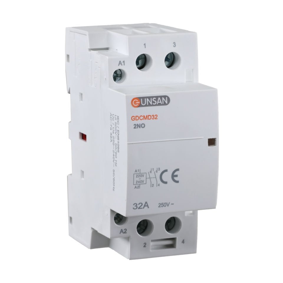 Günsan Valta Modüler Kontaktör 32A 2P 2NO