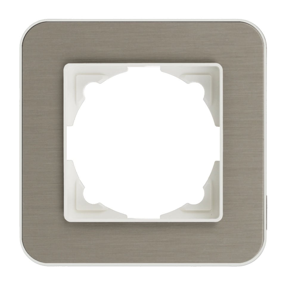 Günsan Radius Fildişi Beyazı & Bronze Tekli Çerçeve