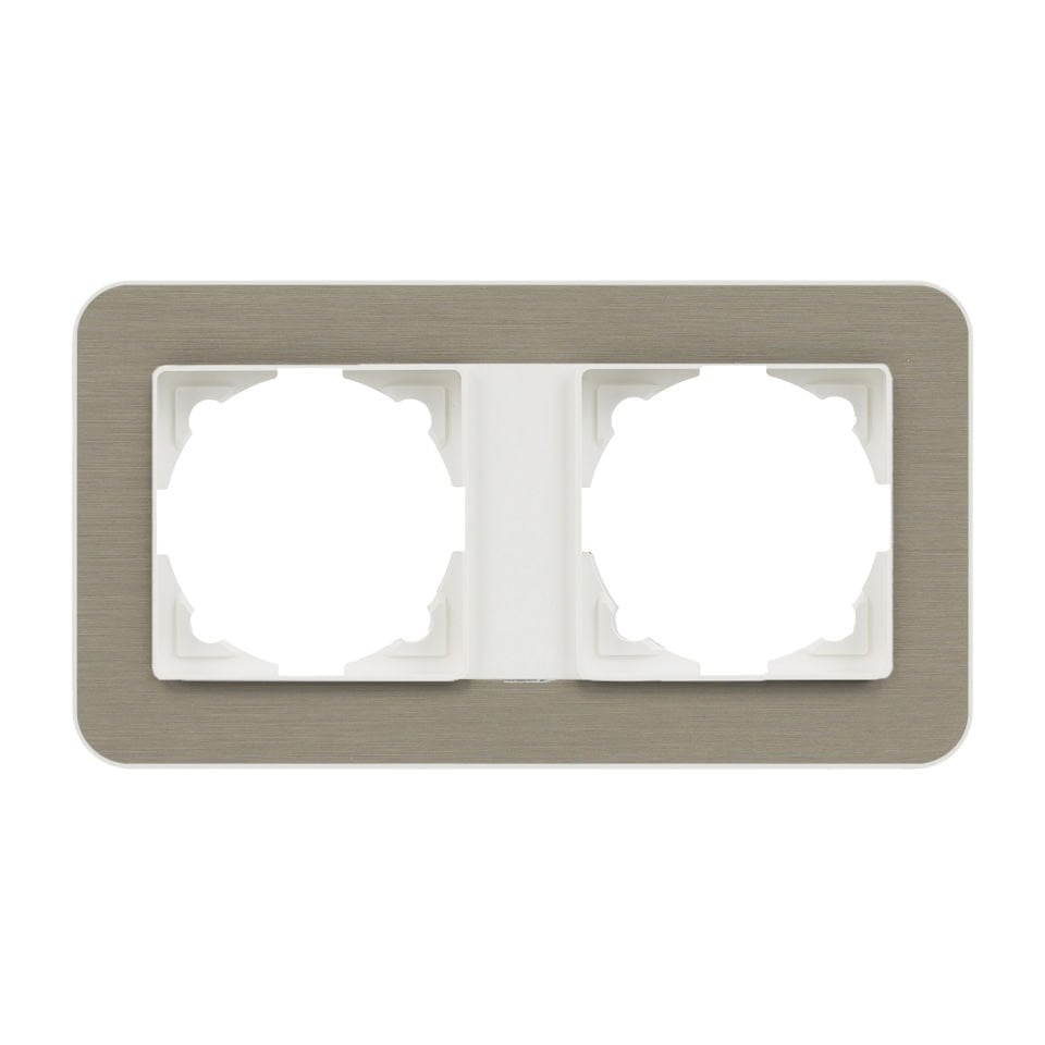 Günsan Radius Fildişi Beyazı & Bronze İkili Çerçeve