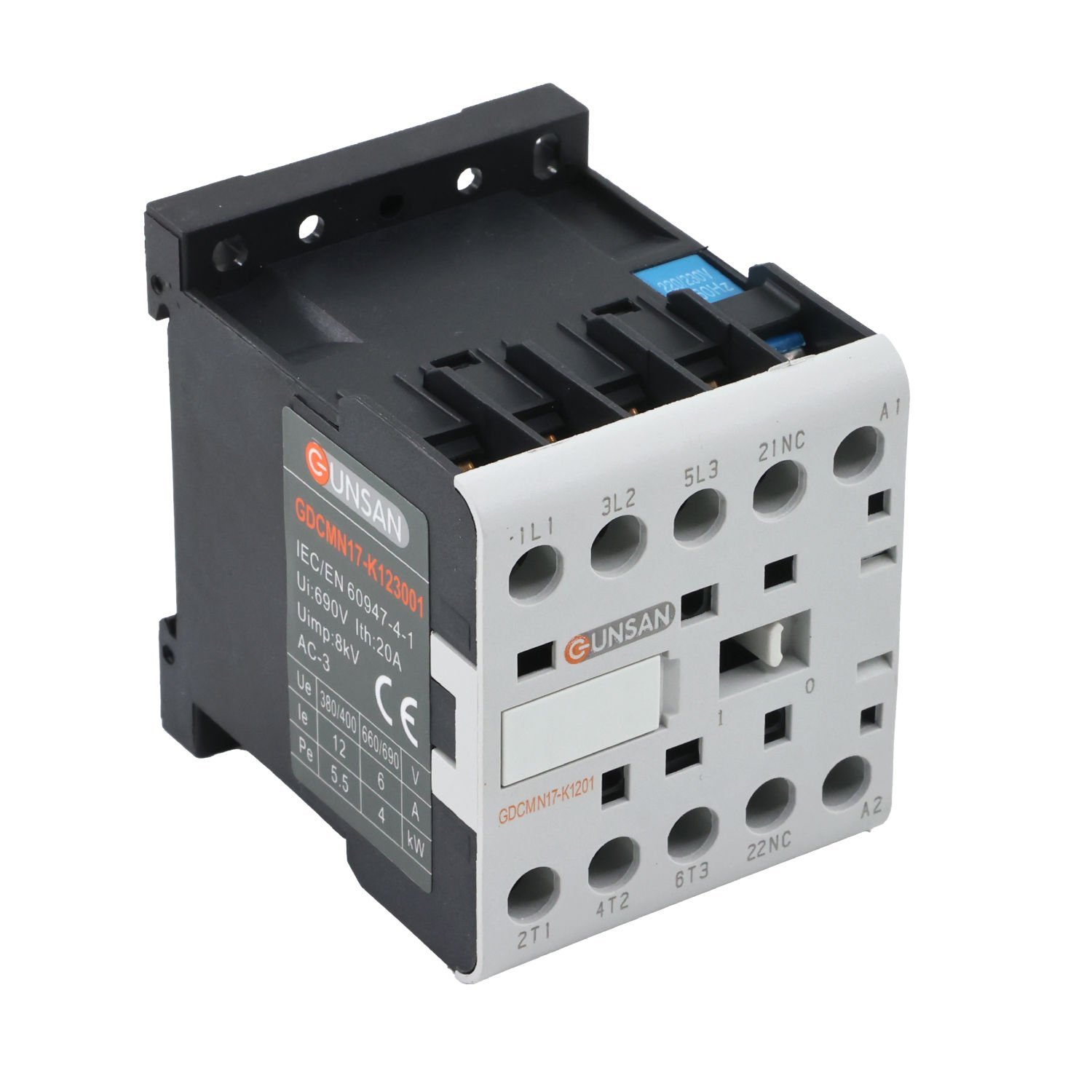 Günsan Valta Mini Kontaktör 12A 1NC 220/230V 50/60Hz