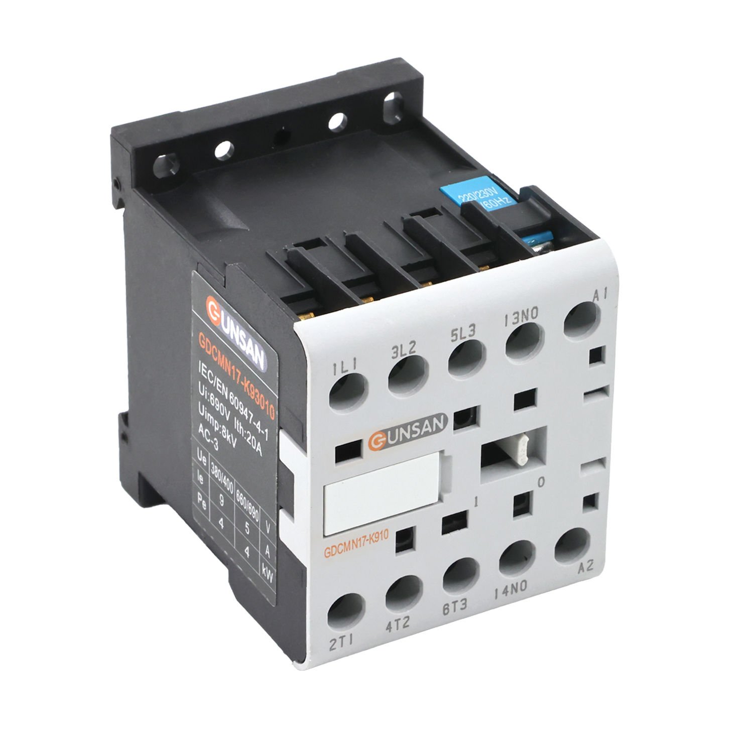 Günsan Valta Mini Kontaktör 9A 1NO 220/230V 50/60Hz
