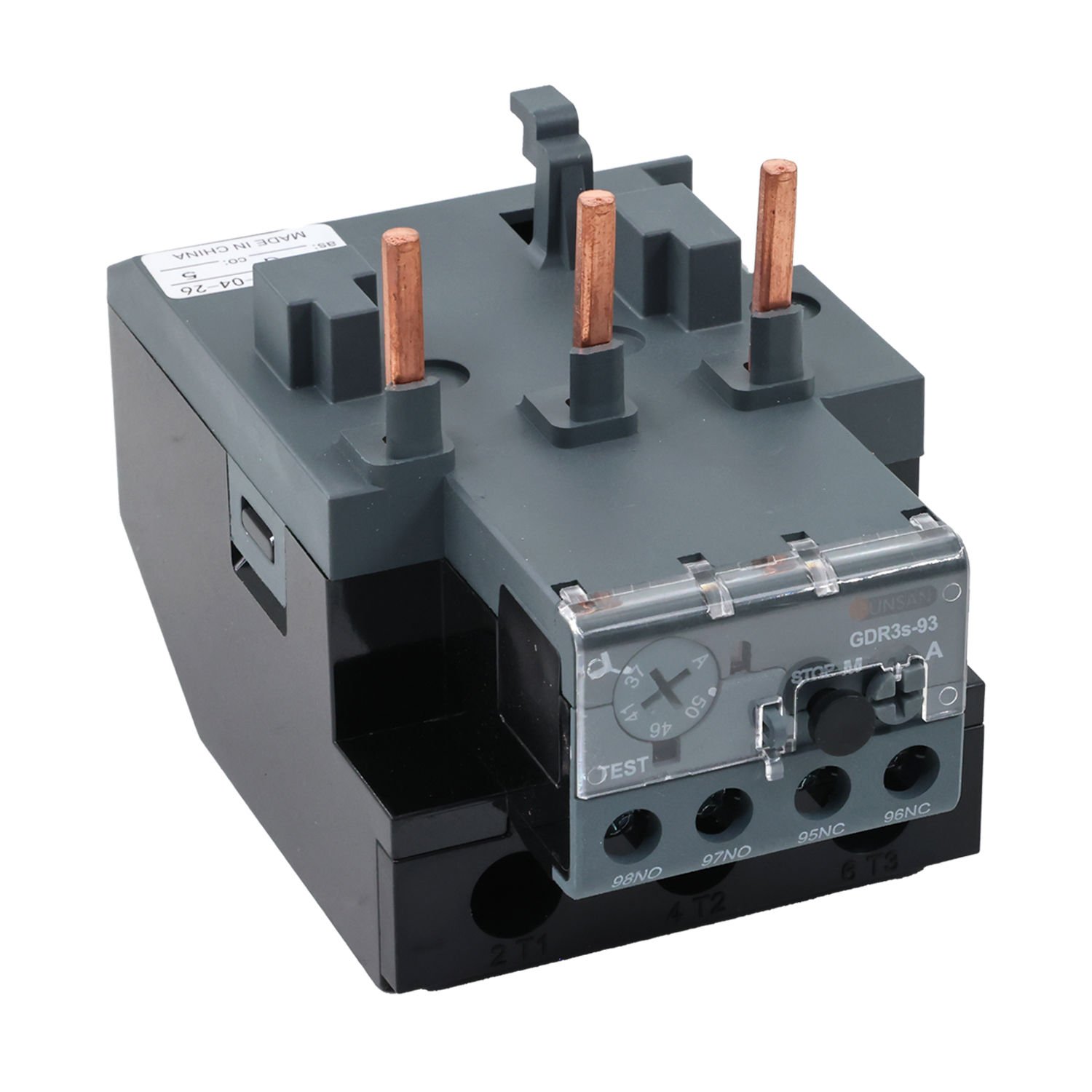 Günsan Valta GDR3S-93 Termik Röle 37-50A