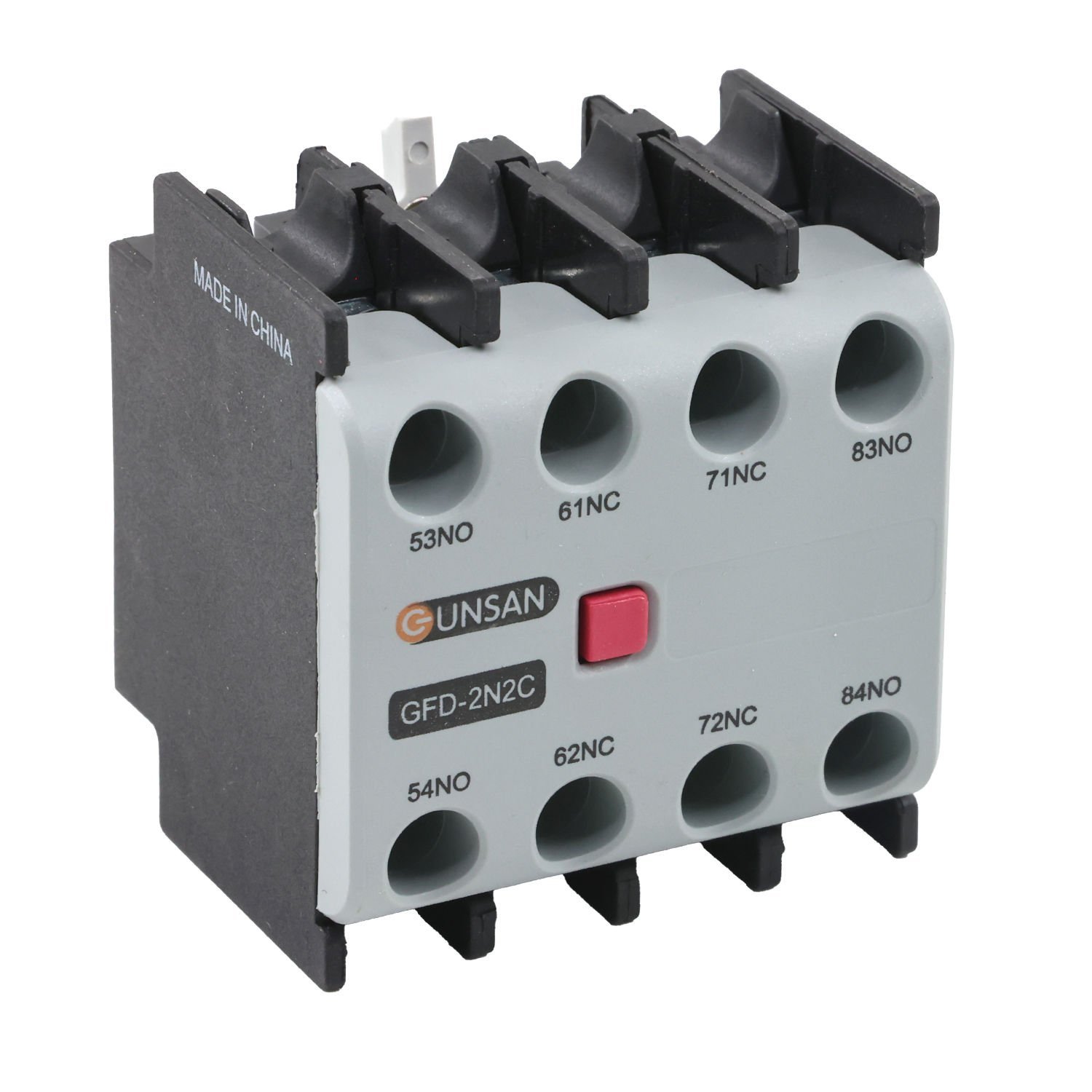 Günsan Valta Kontaktör Aksesuar 2NO+2NC (üst)