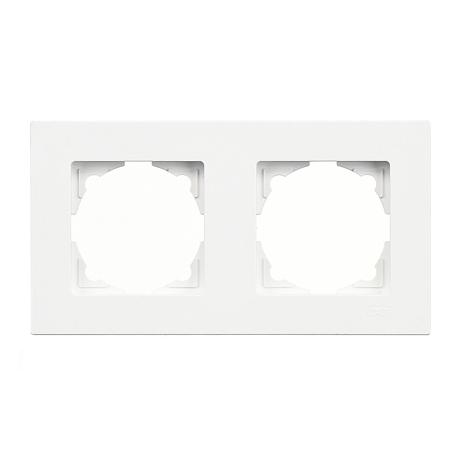 Günsan Eqona Beyaz İkili Çerçeve