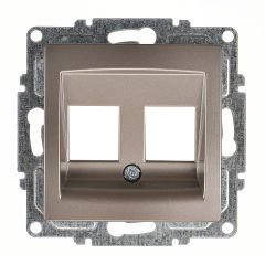 Günsan Visage Mocha Vidalı İkili Data Prizi - Jaksız