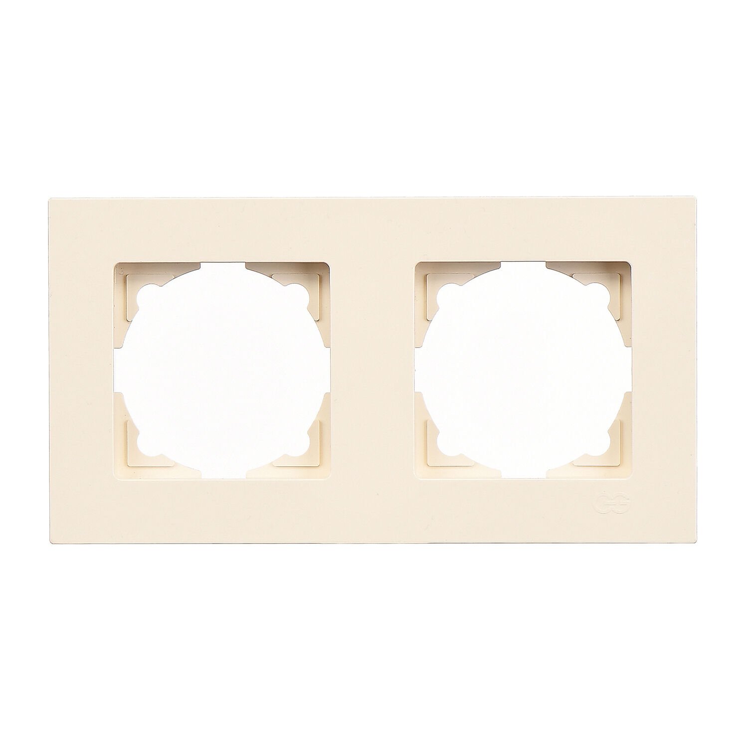 Günsan Eqona Krem İkili Çerçeve