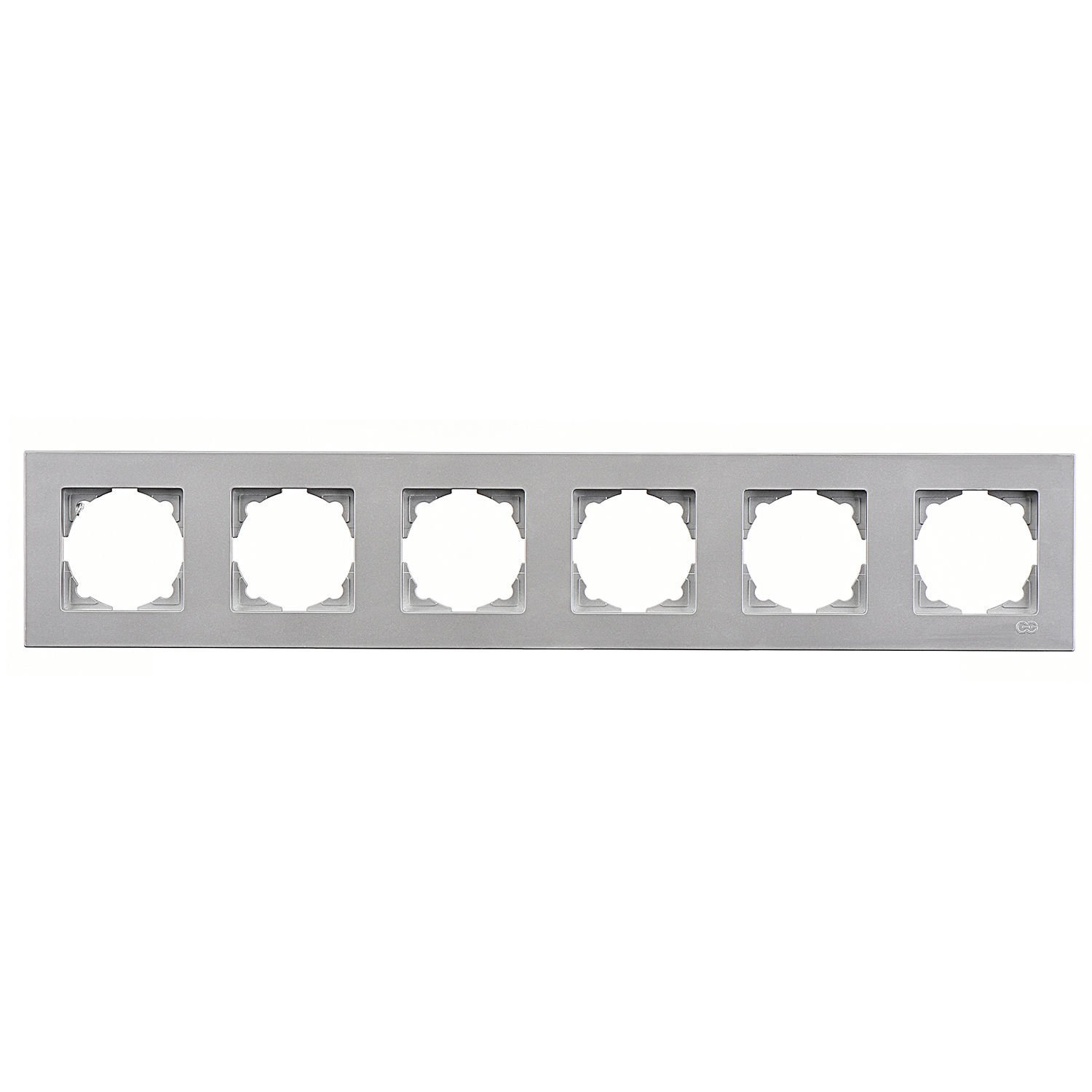 Günsan Eqona Gümüş Altılı Çerçeve