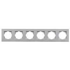 Günsan Eqona Gümüş Altılı Çerçeve