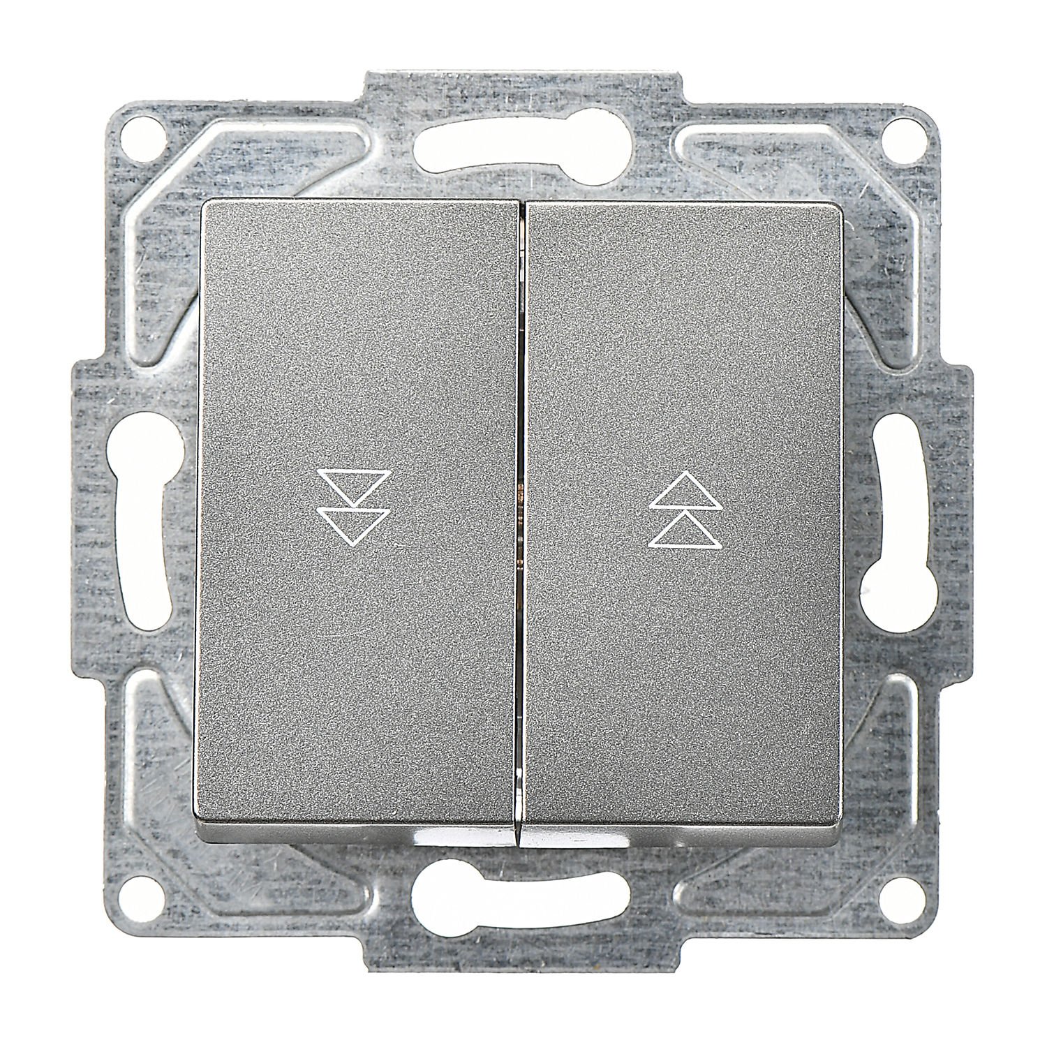 Günsan Eqona Füme Vidalı Jaluzi Kumanda Anahtarı - İki Düğmeli 10AX 250V