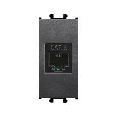 Günsan Domino Füme Data Prizi (RJ45 Cat6) - 1M