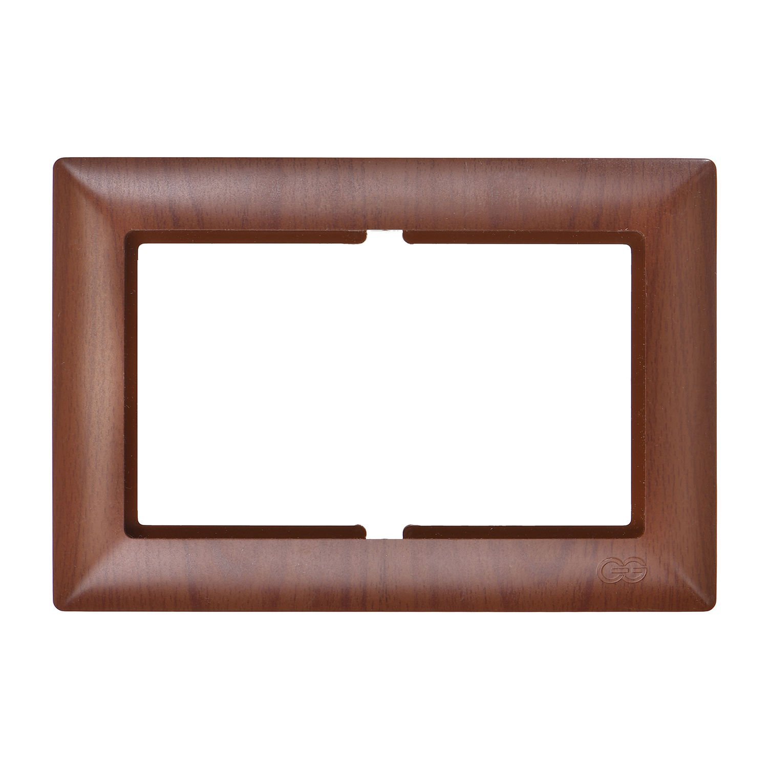 Günsan Visage Ceviz İkili Priz Çerçeve