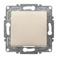 Günsan Eqona Metalik Bej Vidalı Anahtar - 10AX 250V