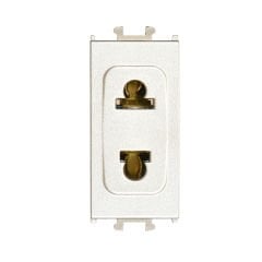 Günsan Domino Metalik Bej Priz (Cihaz Tipi) - 1M
