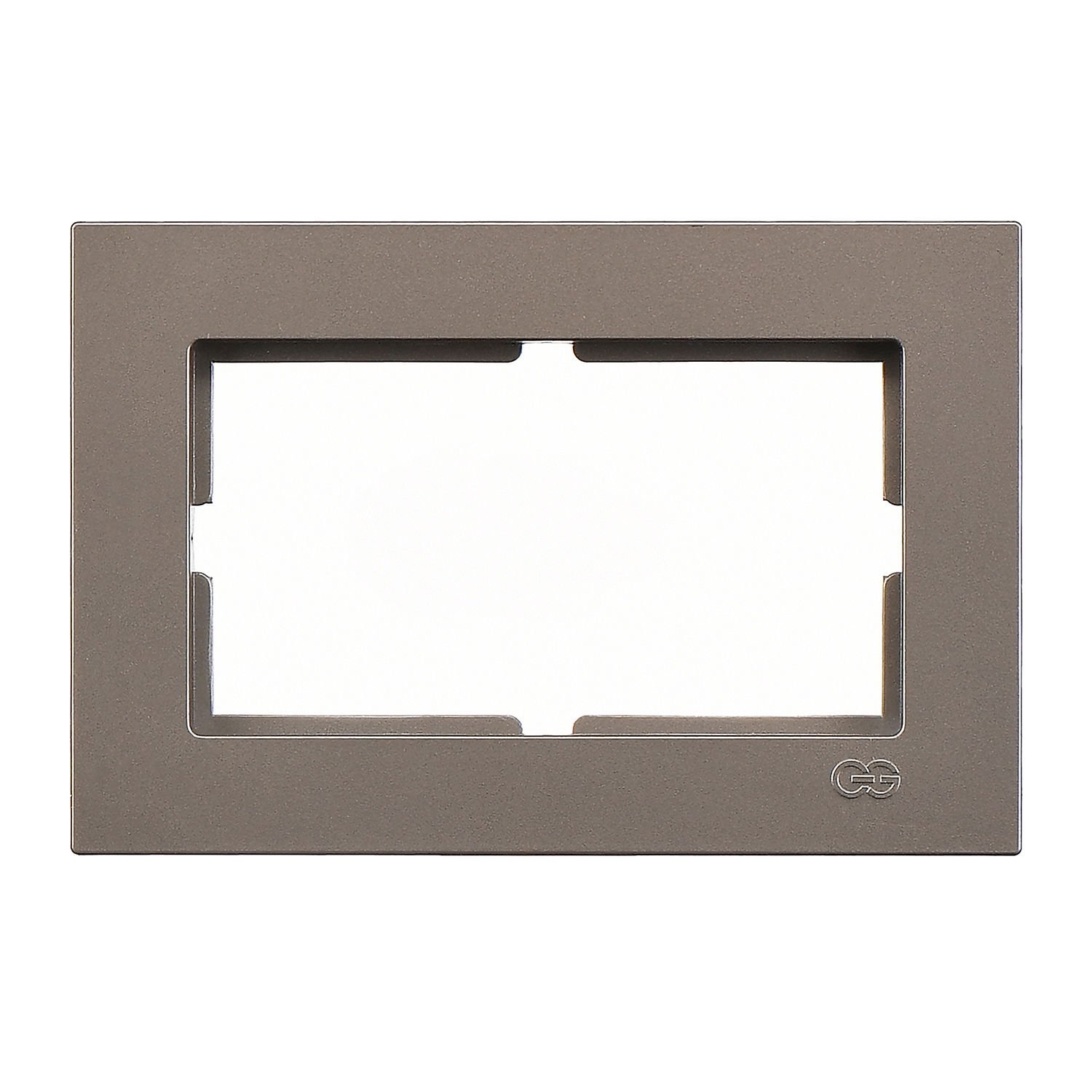 Günsan Eqona Mocha İkili Priz Çerçeve