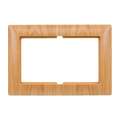 Günsan Visage Akçaağaç İkili Priz Çerçeve