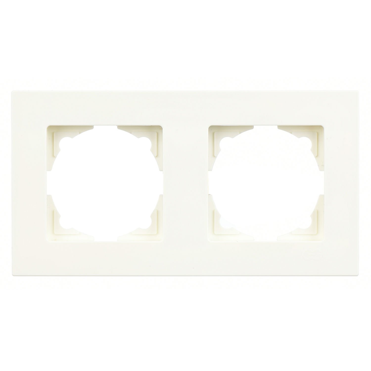 Günsan Eqona Fildişi Beyazı İkili Çerçeve