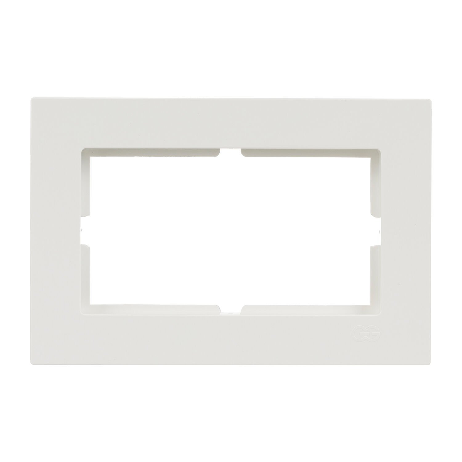 Günsan Eqona Fildişi Beyazı İkili Priz Çerçeve