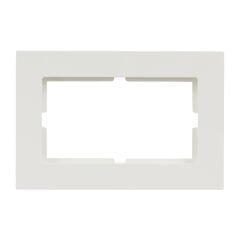 Günsan Eqona Fildişi Beyazı İkili Priz Çerçeve