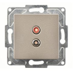 Günsan Eqona Metalik Bej Vidalı Müzik Yayın Prizi