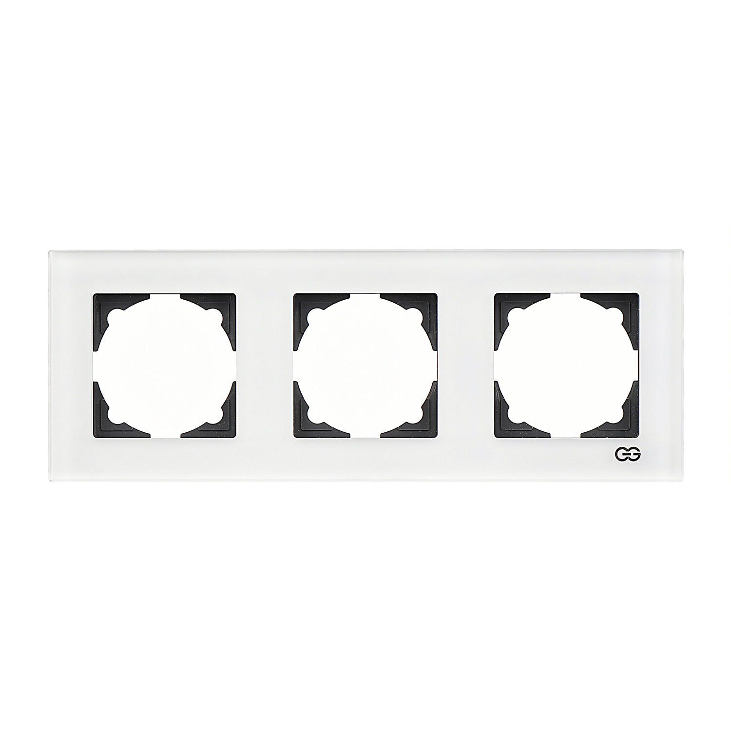 Günsan Eqona Beyaz Pleksi Üçlü Çerçeve