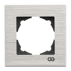 Günsan Eqona Gümüş Inox Tekli Çerçeve