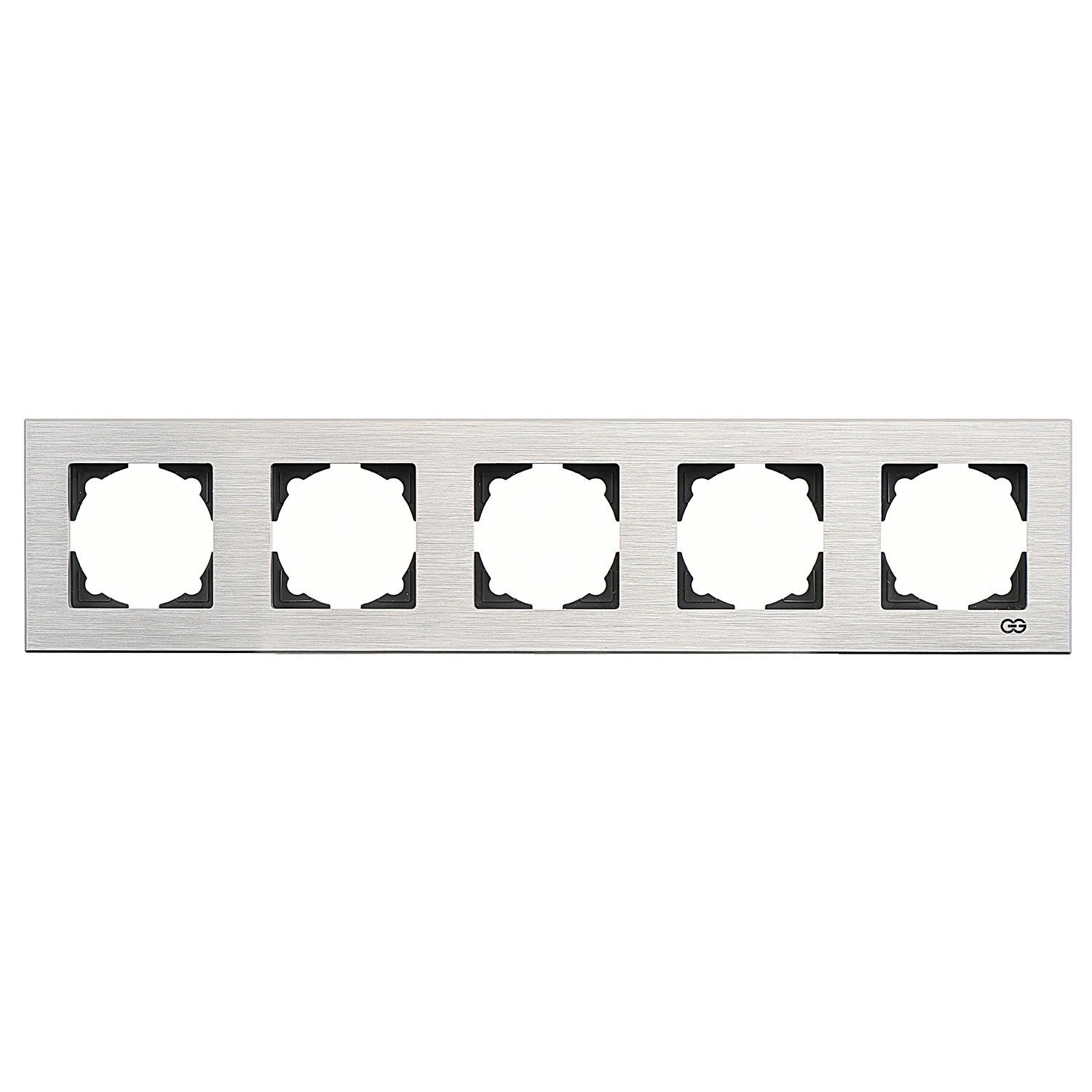 Günsan Eqona Gümüş Inox Beşli Çerçeve