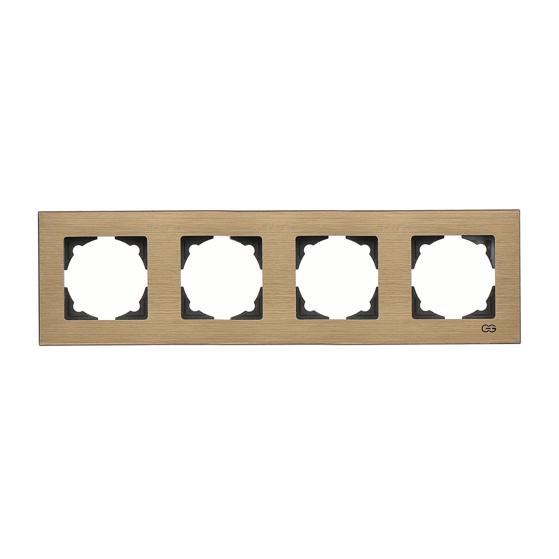 Günsan Eqona Bronz Inox Dörtlü Çerçeve