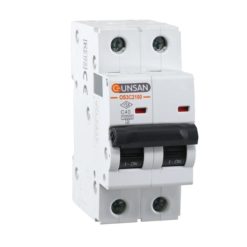 Günsan Valta Otomatik Sigorta 10kA C Tip 2P 40A