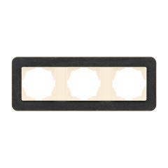 Günsan Radius Krem & Black Üçlü Çerçeve