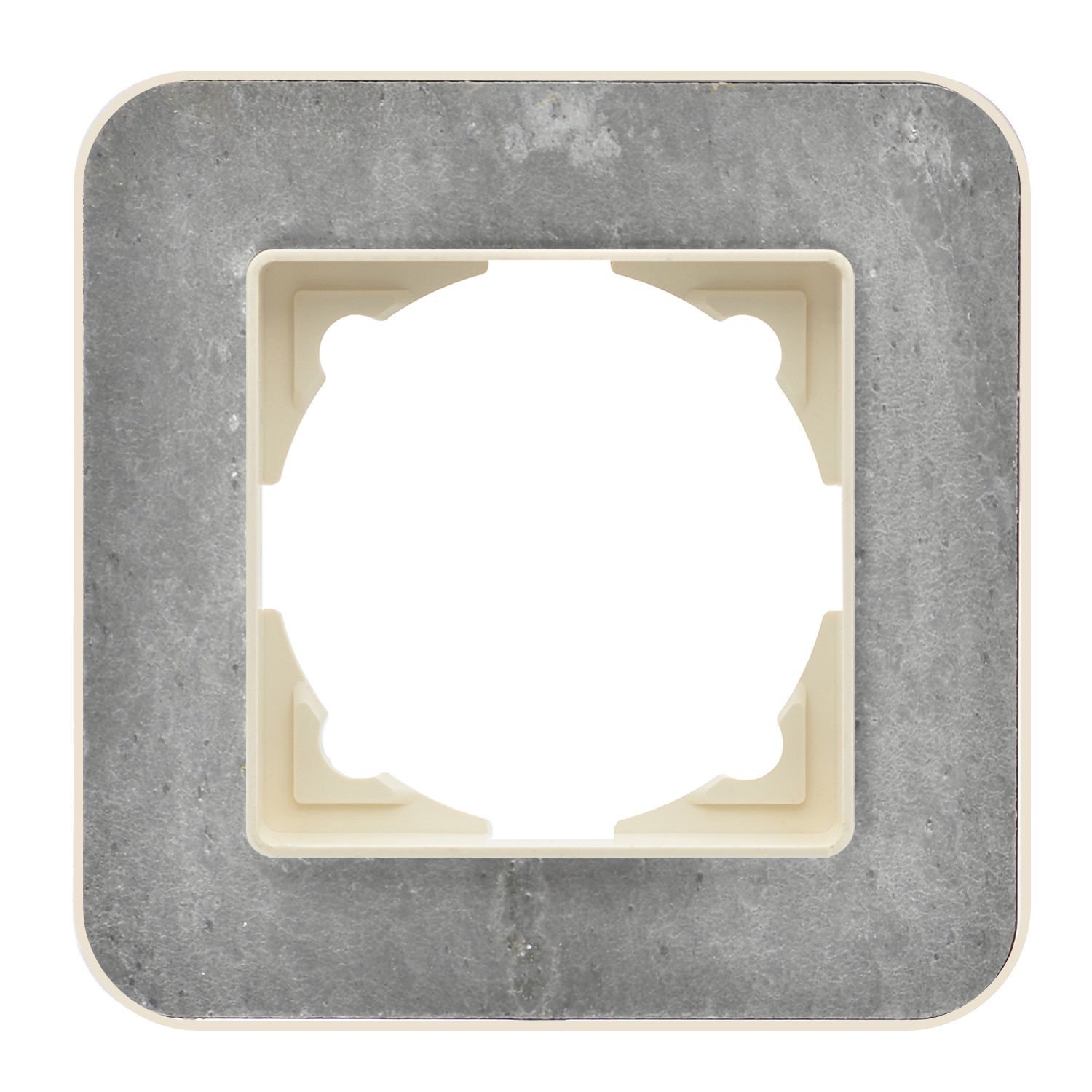 Günsan Radius Krem & Silver Gray Tekli Çerçeve