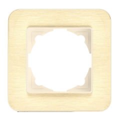 Günsan Radius Krem & Gold Tekli Çerçeve