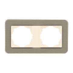 Günsan Radius Krem & Bronze İkili Çerçeve