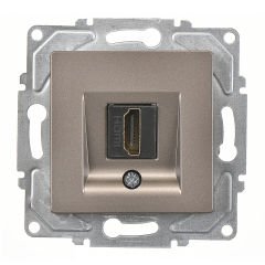 Günsan Eqona Mocha Vidalı HDMI Prizi