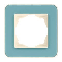 Günsan Radius Krem & Pastel Green Tekli Çerçeve