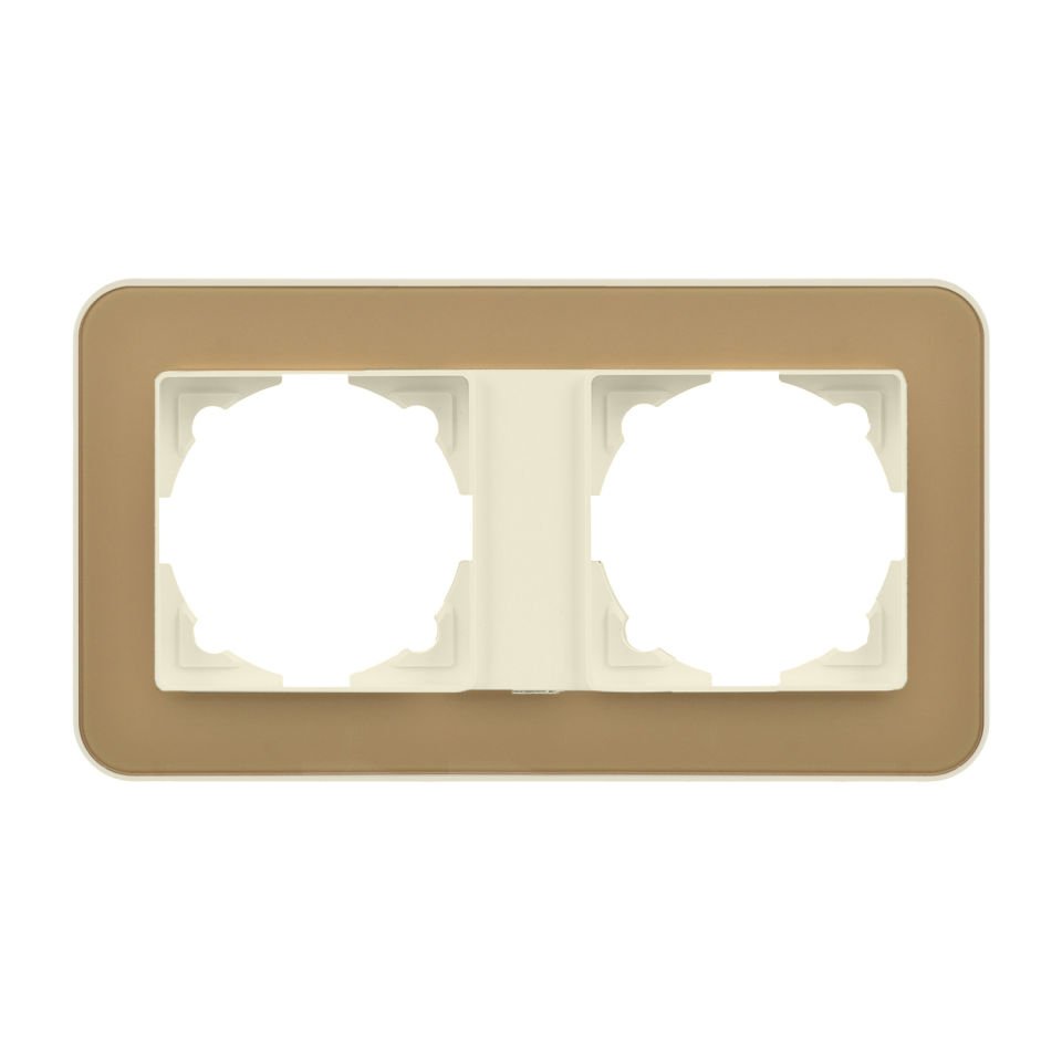 Günsan Radius Krem & Pearl Gold İkili Çerçeve