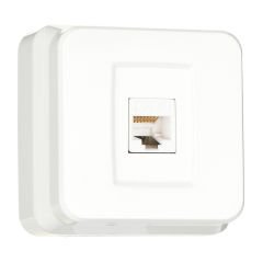 Günsan Misya Beyaz Tekli Data Prizi (RJ45 Cat5E)
