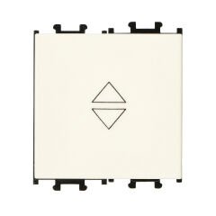 Günsan Domino Krem Vidalı Geniş Vavien Anahtar - 2M - 16AX 250V