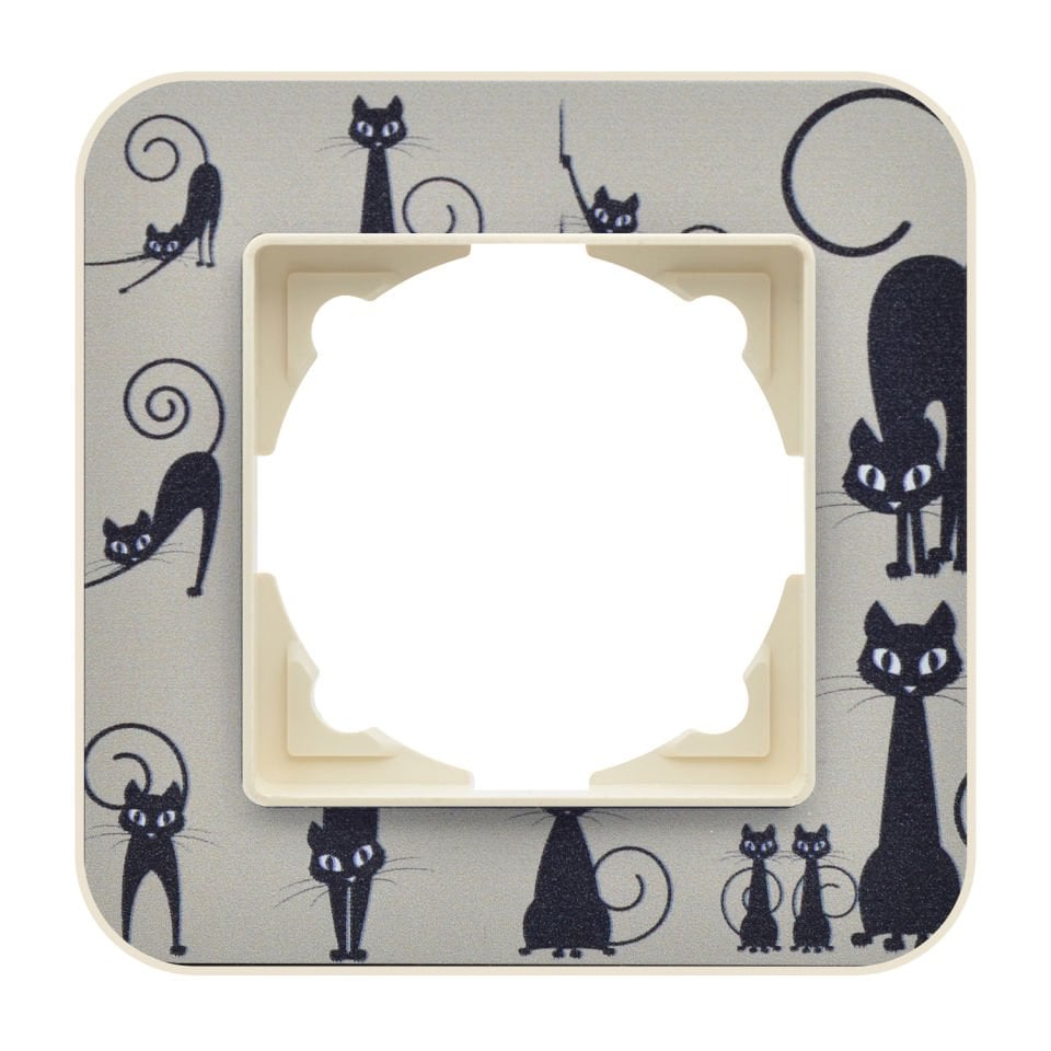 Günsan Radius Krem & Cats Tekli Çerçeve