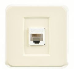 Günsan Misya Krem Tekli Data Prizi (RJ45 Cat5E)