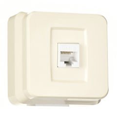 Günsan Misya Krem Tekli Data Prizi (RJ45 Cat6)