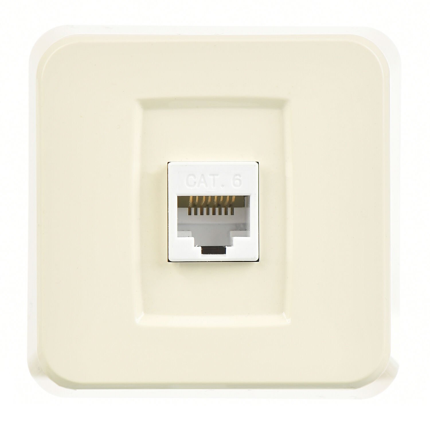 Günsan Misya Krem Tekli Data Prizi (RJ45 Cat6)